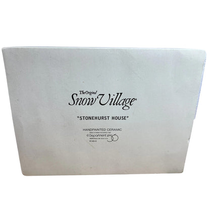 1988 The Stonehurst House – (Department 56) – Item #1183447