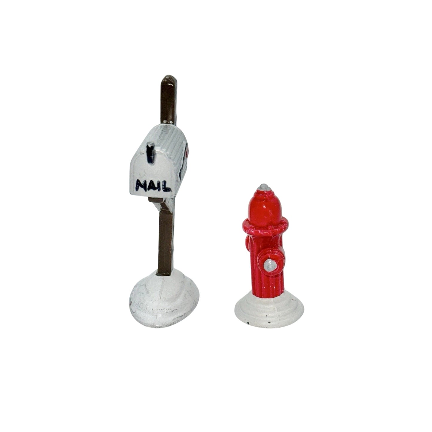 Vintage Mail Box / Fire Hydrant (Set of 2) (Department 56) 1321174