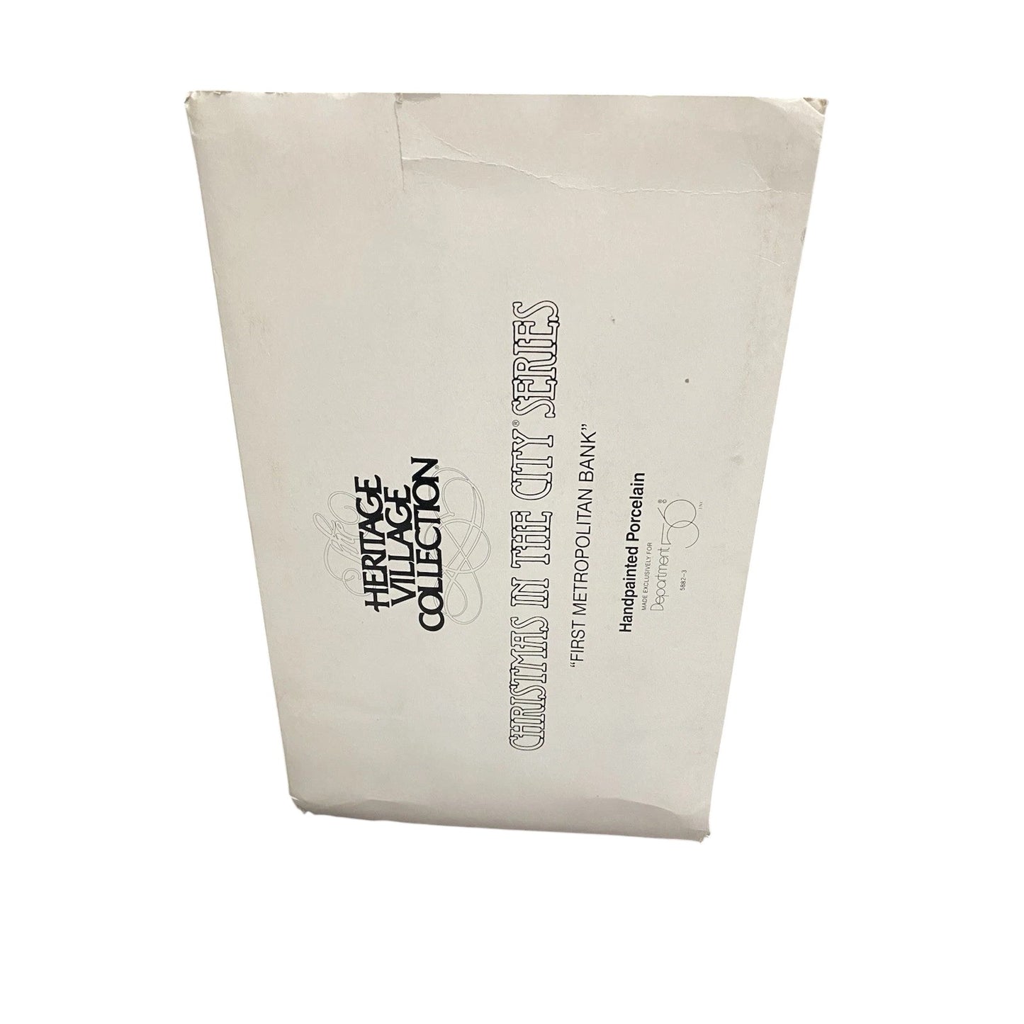 Vintage First Metropolitan Bank - Christmas in the City Series (Department 56) 1454457