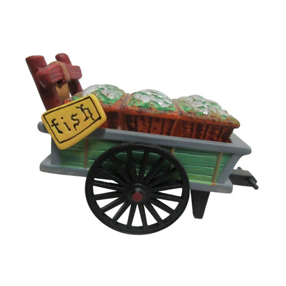 Vintage Chelsea Market Fish Monger & Cart (Set of 2) (Department 56) 1429804