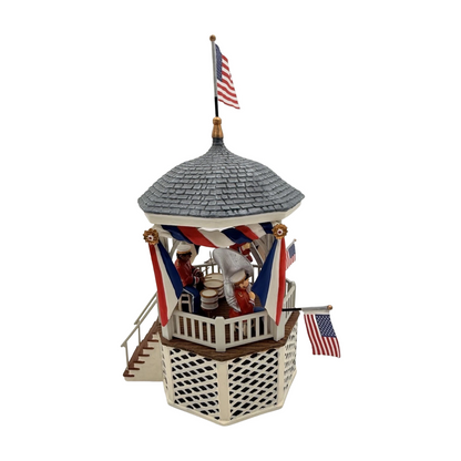 1990 Stars and Stripes Forever – Gazebo Music Box (Department 56) 55502