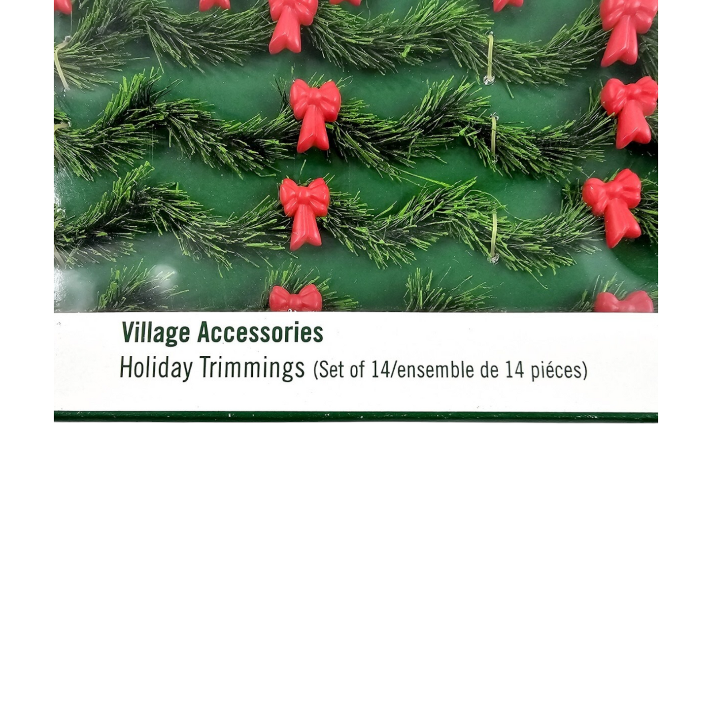 1998/2002 “Holiday Trimmings” (Set of 14) – Department 56 Village Accessories — Item #56.53042