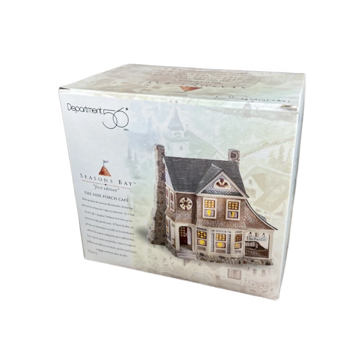 1998 The Side Porch Café – Seasons Bay Series (Department 56) – Item #53303