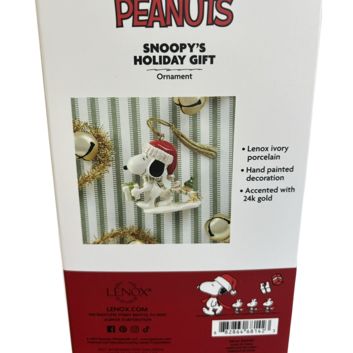 2023 Snoopy's Holiday Gift (Peanuts) 869591-2