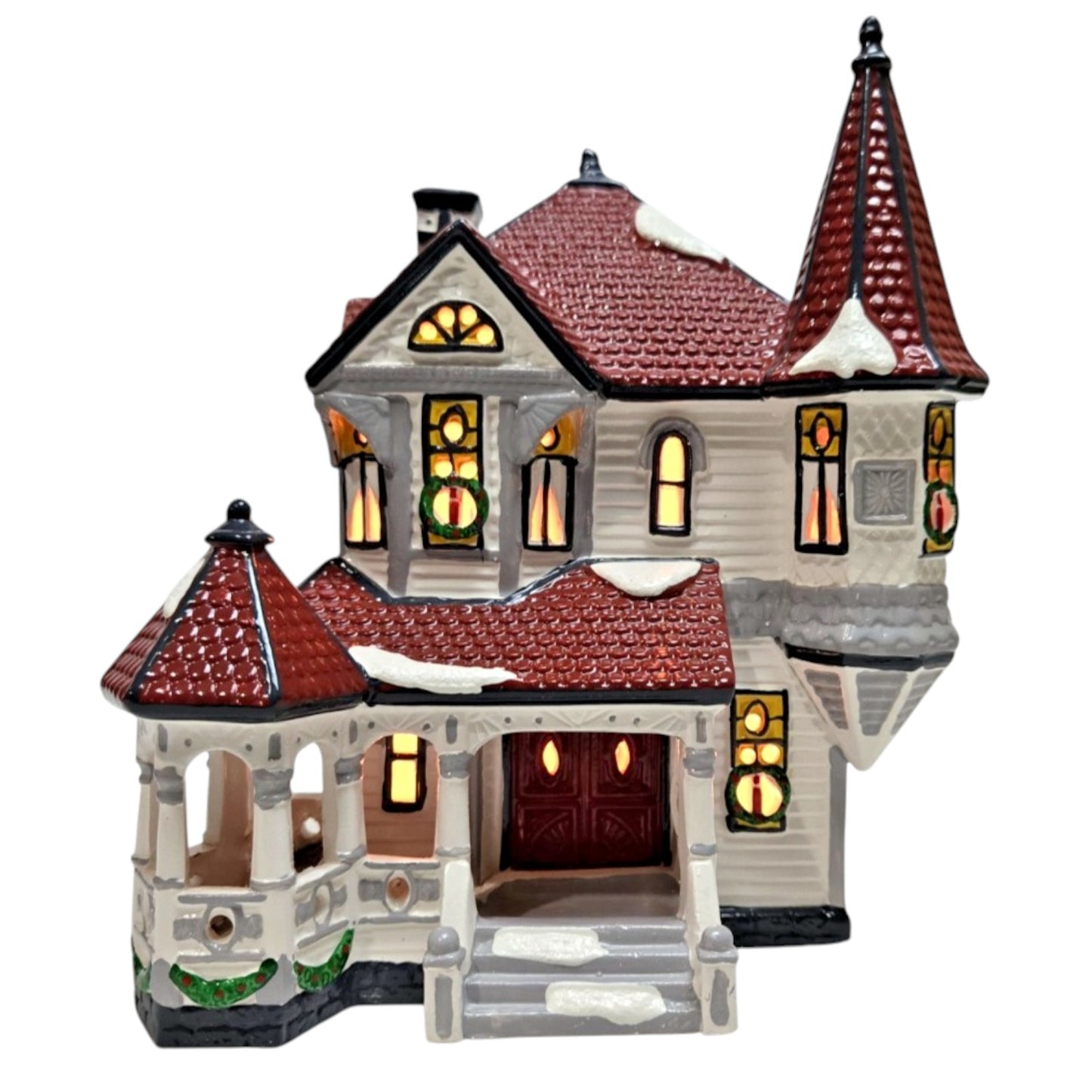 Vintage Queen Anne Victorian - The Original Snow Village (Department 56) 1189809
