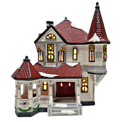 Vintage Queen Anne Victorian - The Original Snow Village (Department 56) 1189809