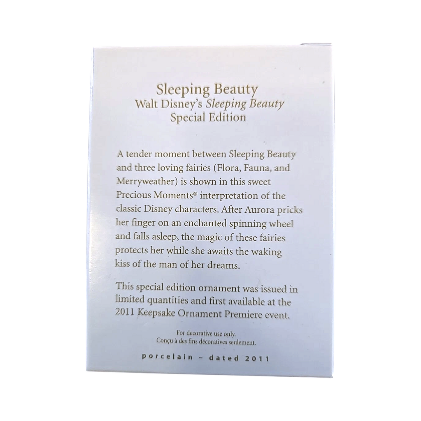 2011 Sleeping Beauty (Precious Moments)