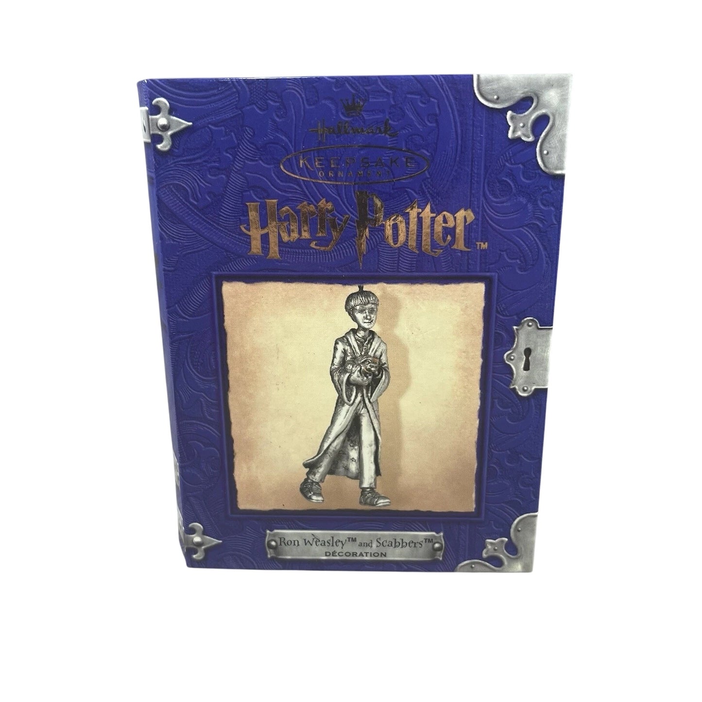 2001 Ron Weasley and Scabbers Hallmark Ornament (Harry Potter) QXE4405