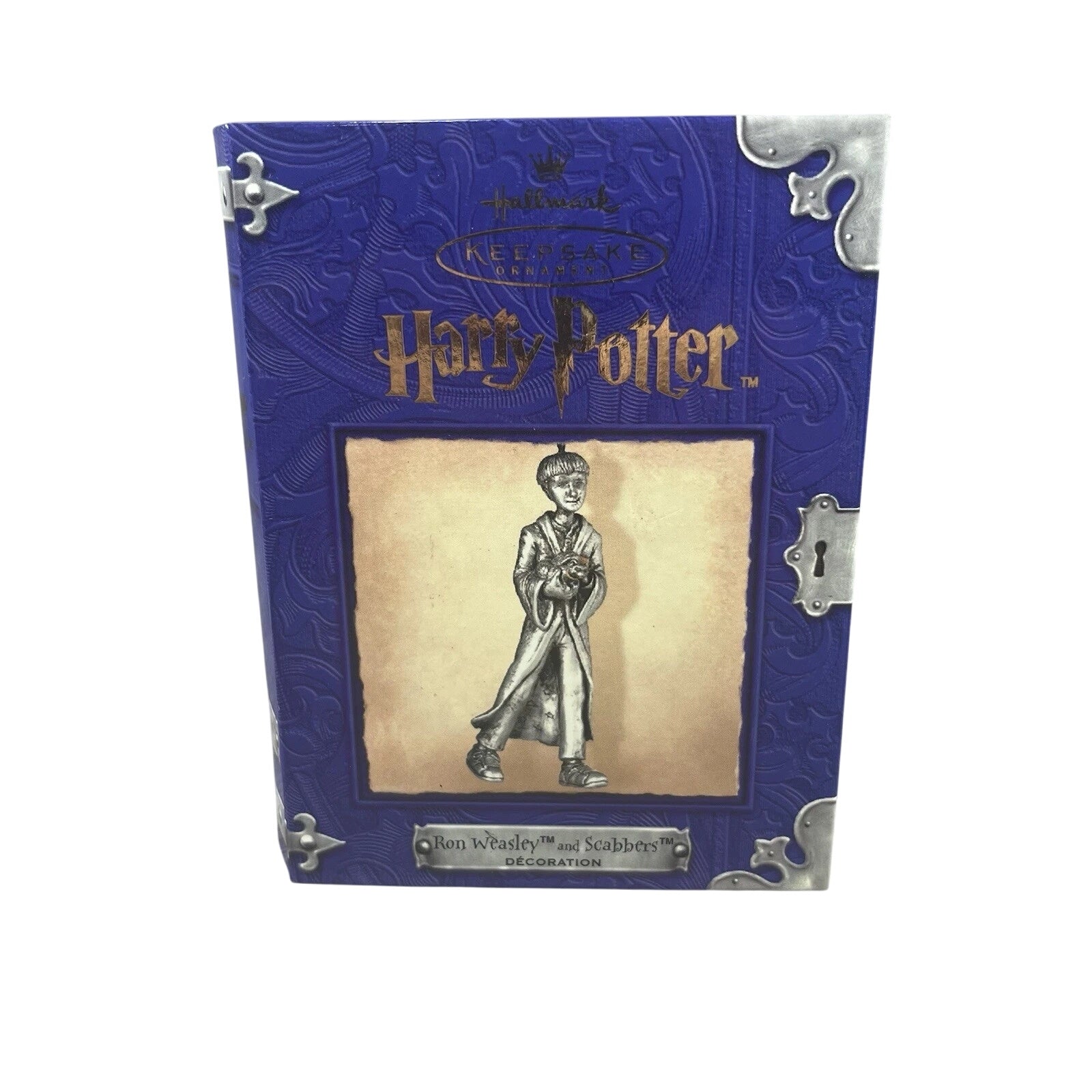 2001 Ron Weasley and Scabbers Hallmark Ornament (Harry Potter) QXE4405