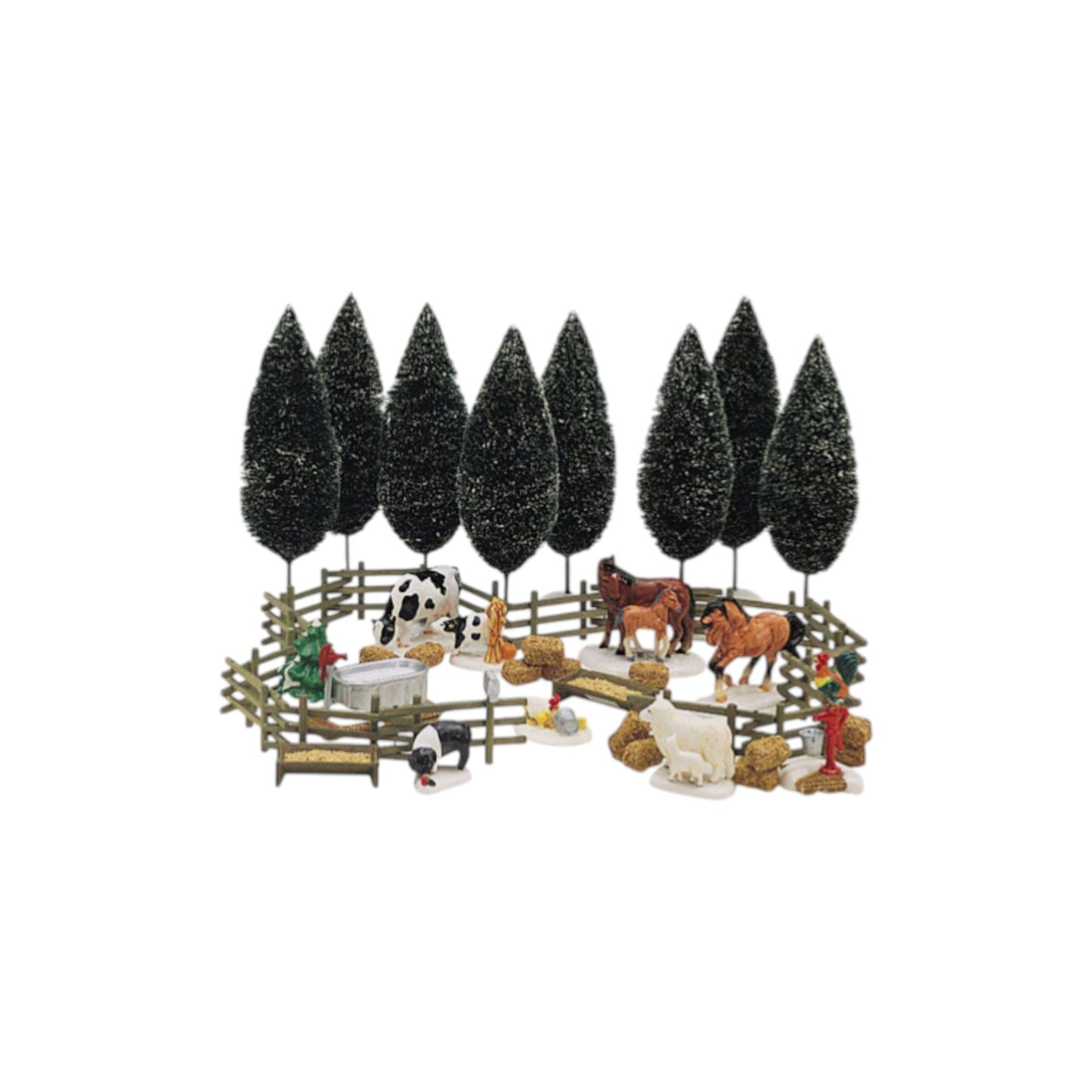1997 Farm Accessory Set - (The Original Snow Villag)