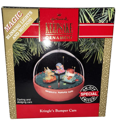 1991 Kringle's Bumper Cars Hallmark Ornament (Kringles) QLX7119