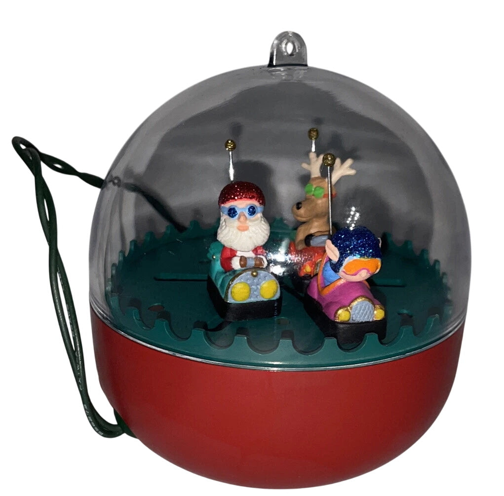 1991 Kringle's Bumper Cars Hallmark Ornament (Kringles) QLX7119