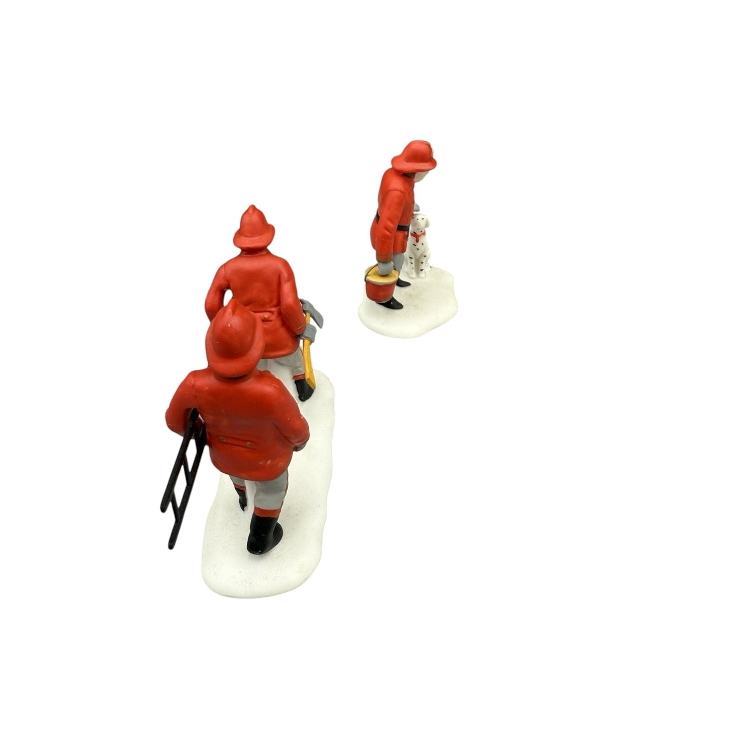 1991 The Fire Brigade – Set of 2 (Department 56 Heritage Village) #5546-8