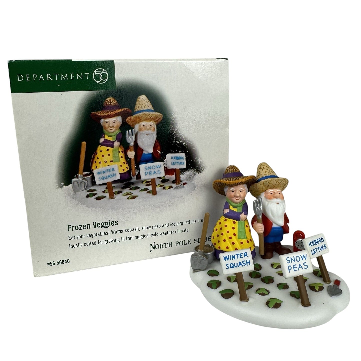 Vintage Frozen Veggies - North Pole Series (Department 56) 56840