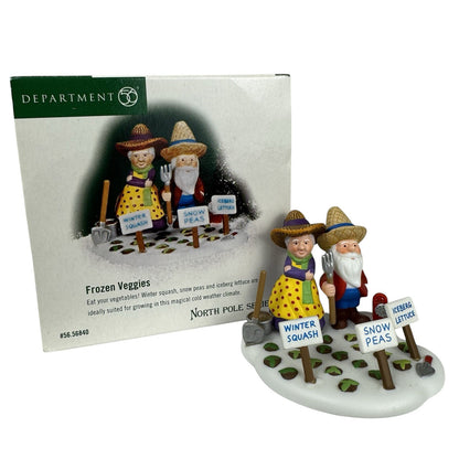 Vintage Frozen Veggies - North Pole Series (Department 56) 56840