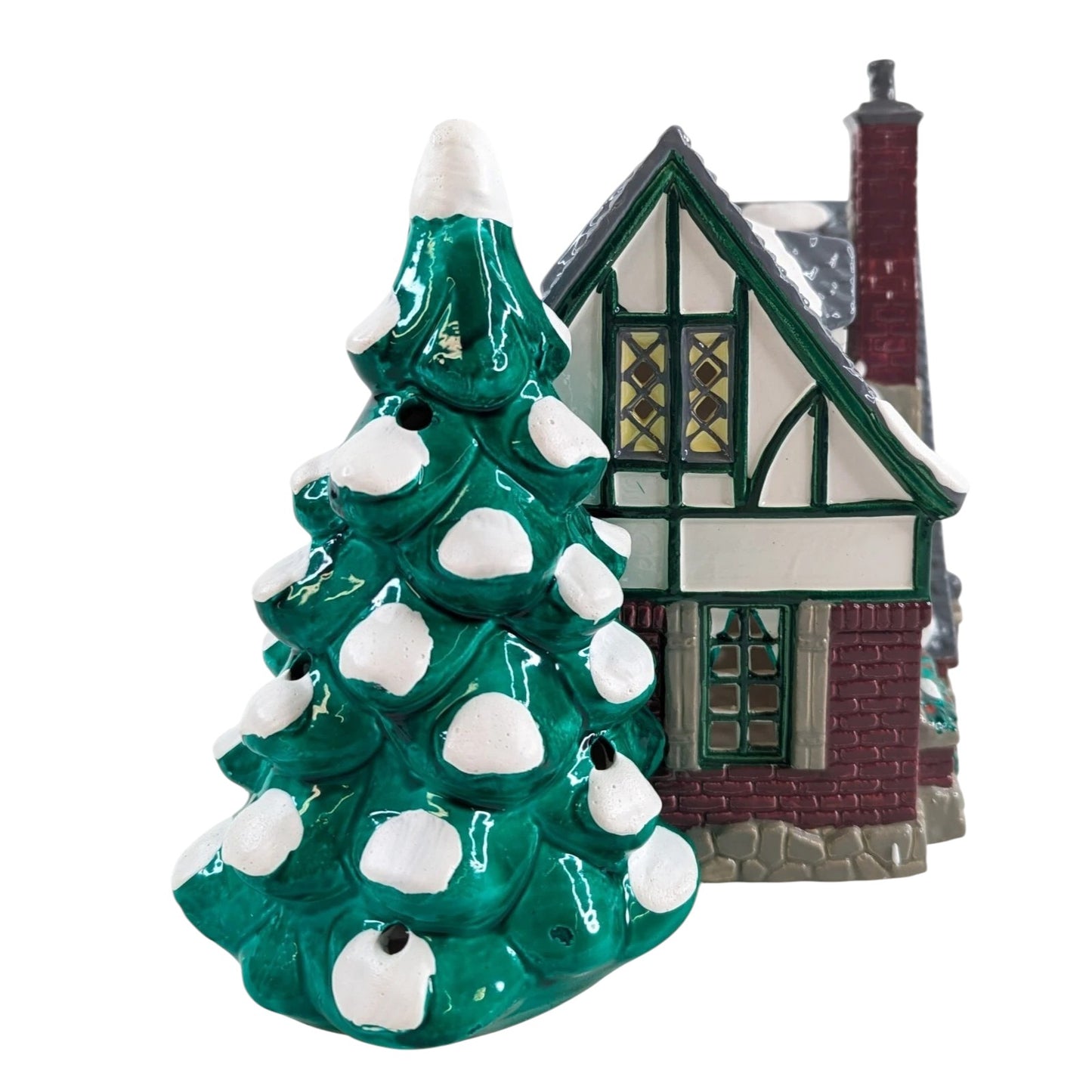 Vintage Oak Grove Tudor - The Original Snow Village (Department 56) 1278410