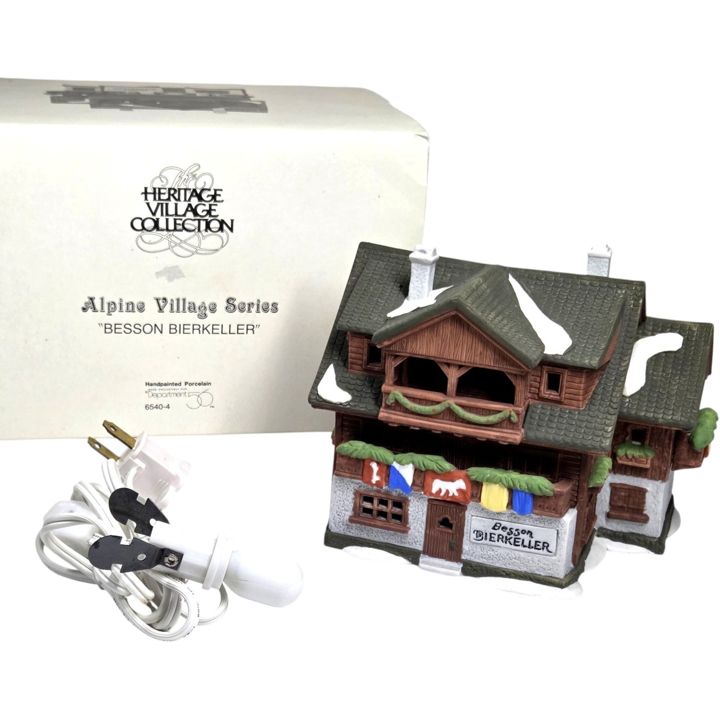 Vintage Besson Bierkeller - Alpine Village Series (Department 56) 1694818