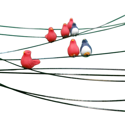 1997 “The Telephone Poles” (Set of 6) – Department 56 Village Accessories – Item #52656