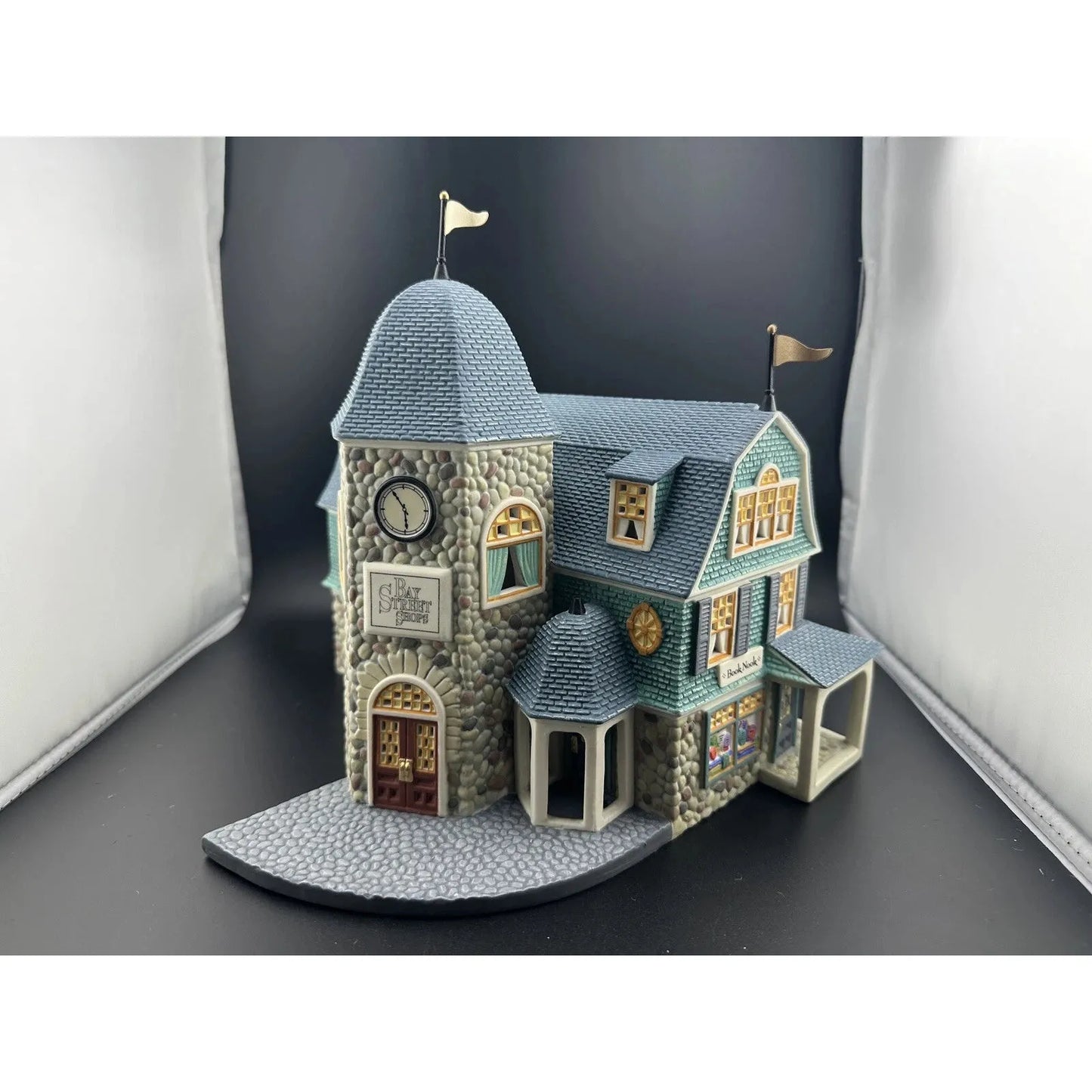 Vintage Bay Street Shops (Set of 2) - Seasons Bay (Department 56) 53301