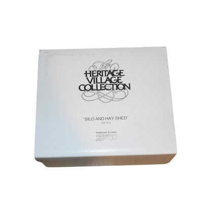 1990 Silo and Hay Shed (Set of 2) – Village Accessories (Department 56) 1479234