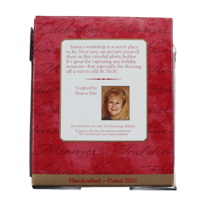 2001 Santa's Workshop (Photo Holder)