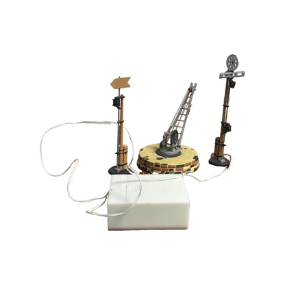 1999 “Department 56 Queensbridge Railroad Yard Accessories (Set of 3) – Item #58466