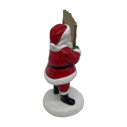 2002 Village Santa Sign (Village Accessories Series — Department 56)