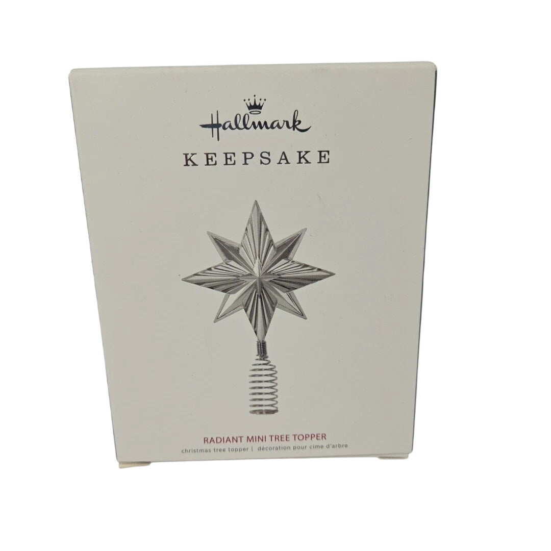 2018 Radiant Mini Tree Topper Hallmark Ornament (Tree Topper) QSB6106