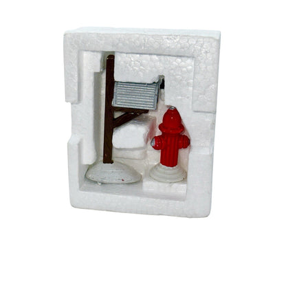 Vintage Mail Box / Fire Hydrant (Set of 2) (Department 56) 1321174