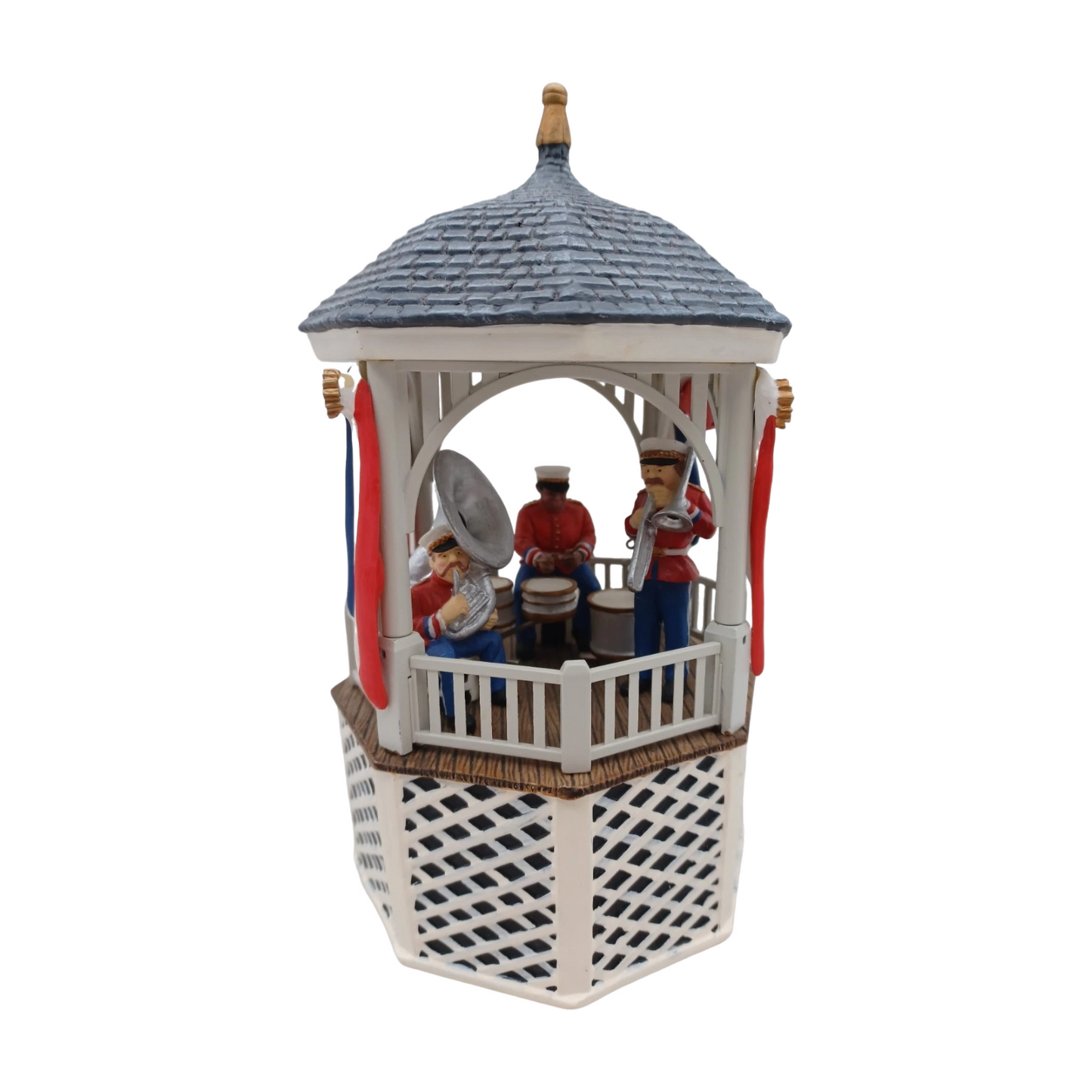1990 Stars and Stripes Forever – Gazebo Music Box (Department 56) 55502