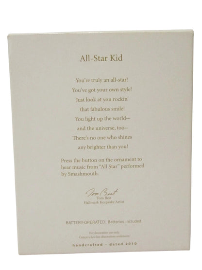 1999 All-Star Kid Hallmark Ornament (Photo Holder) QXG7046