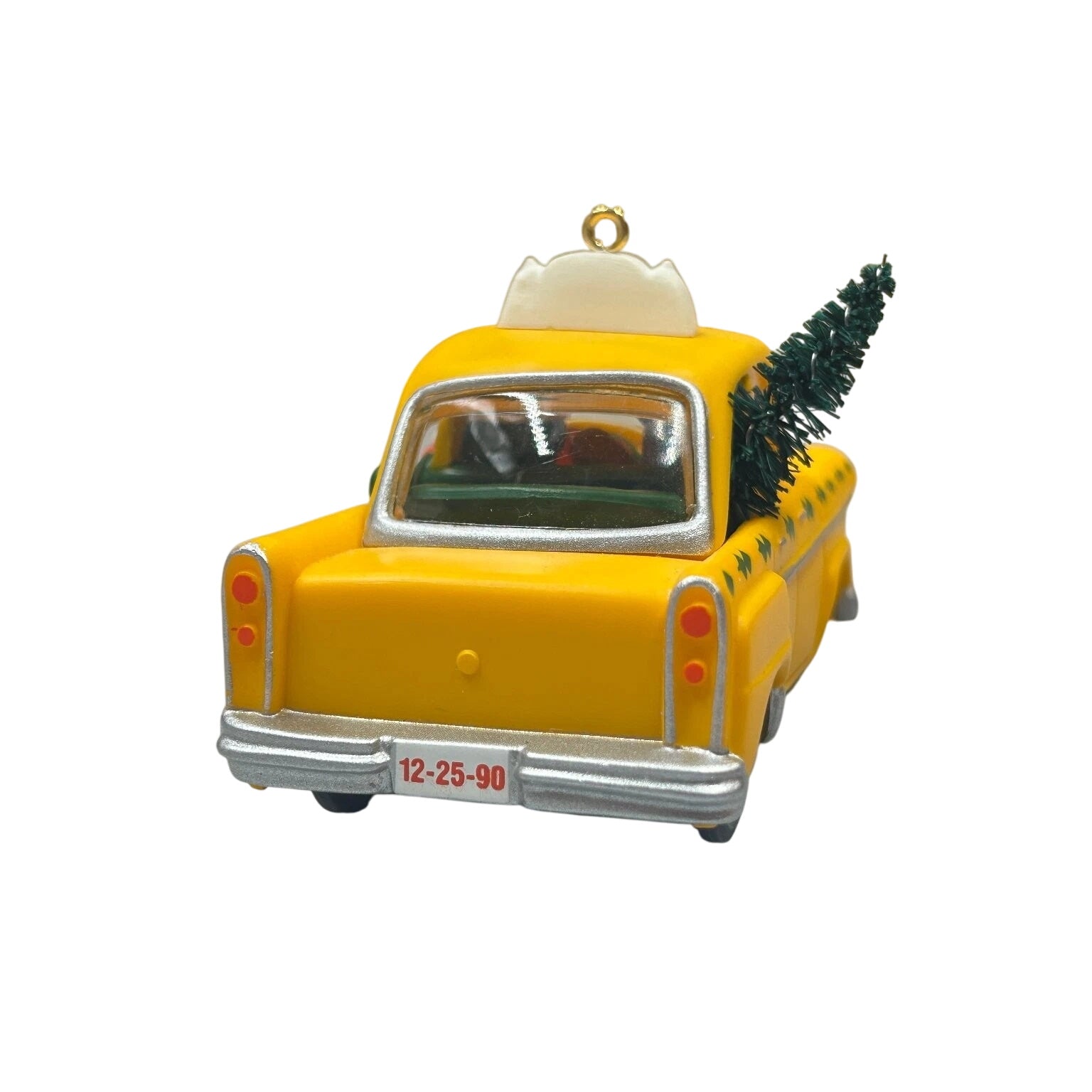 1990 S. Claus Taxi Hallmark Ornament (Vehicle) QX4686