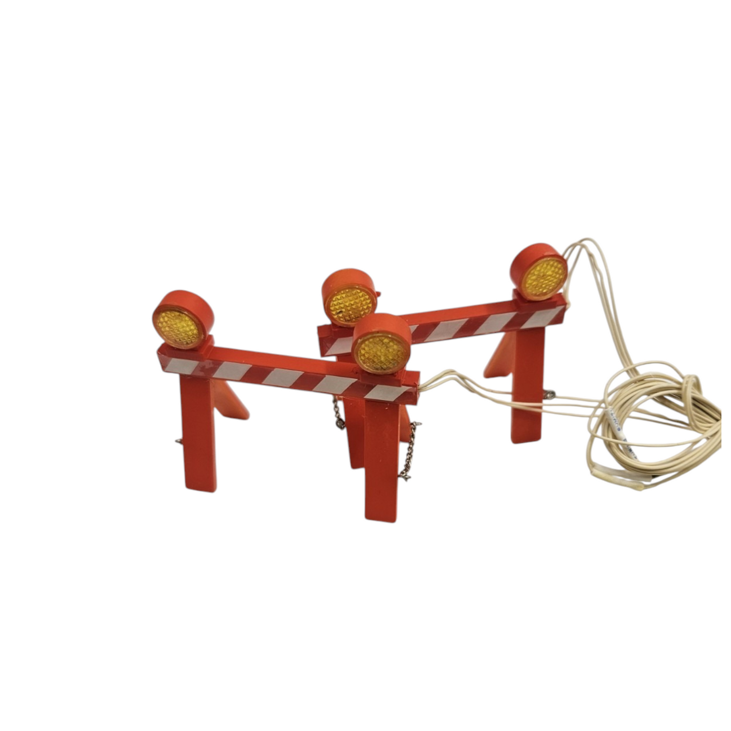 Vintage Contruction Lights (Set of 2, Battery Operated) (Department 56) 52680