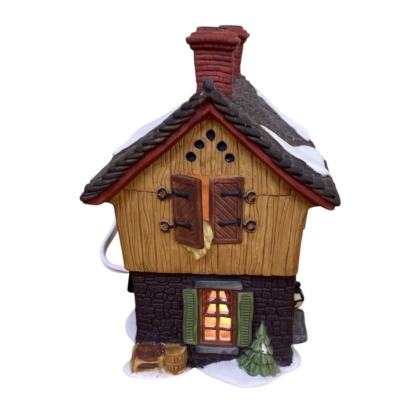 Vintage Ichabod Crane's Cottage - New England Village (Department 56) 1480785