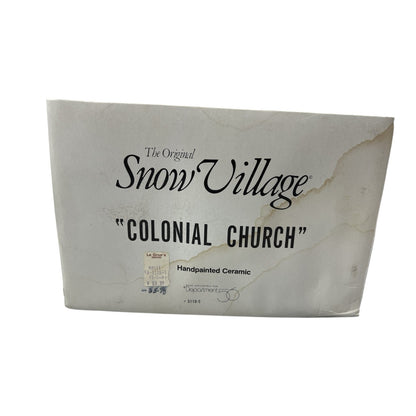 Vintage Colonial Church - The Original Snow Village (Department 56) 1175837