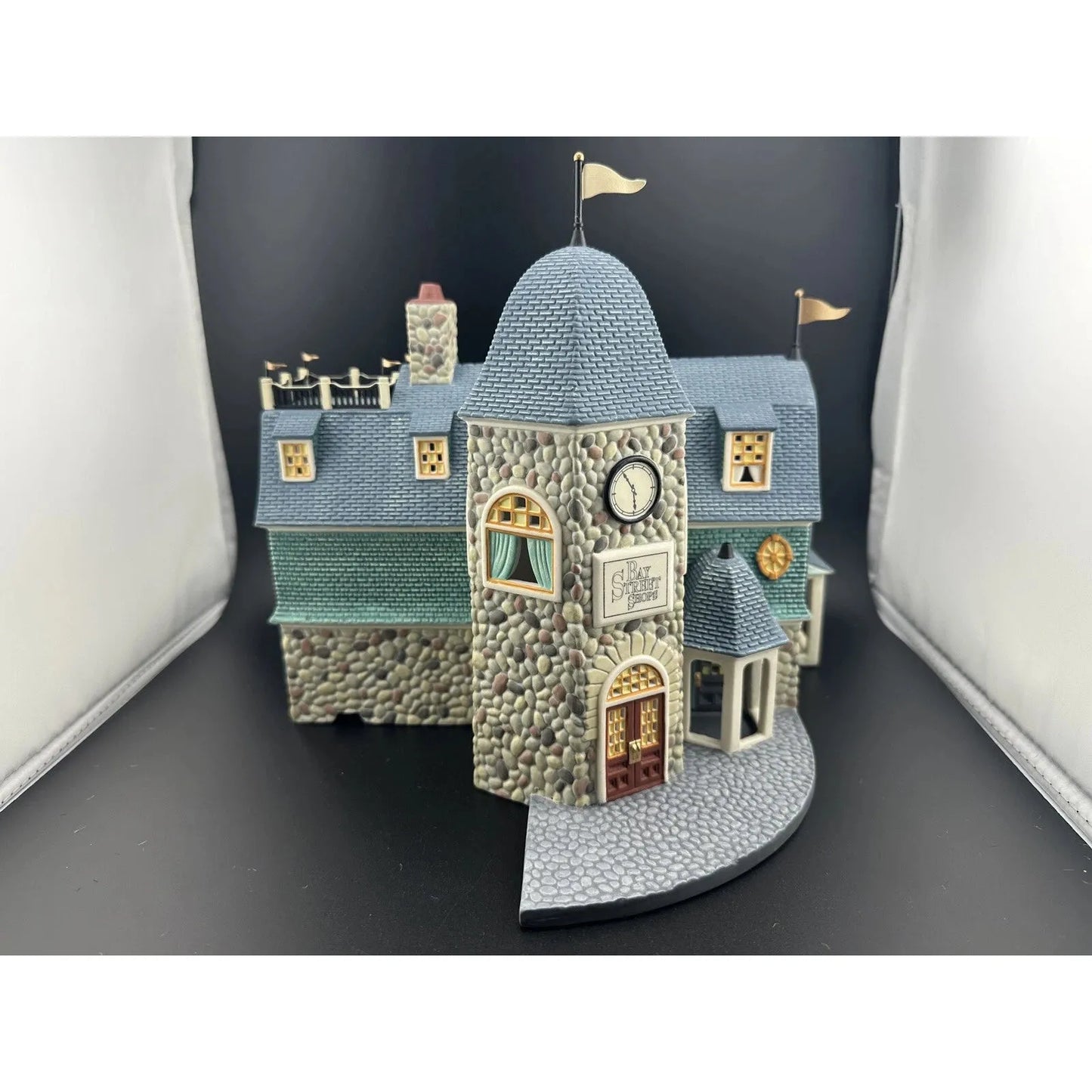 Vintage Bay Street Shops (Set of 2) - Seasons Bay (Department 56) 53301