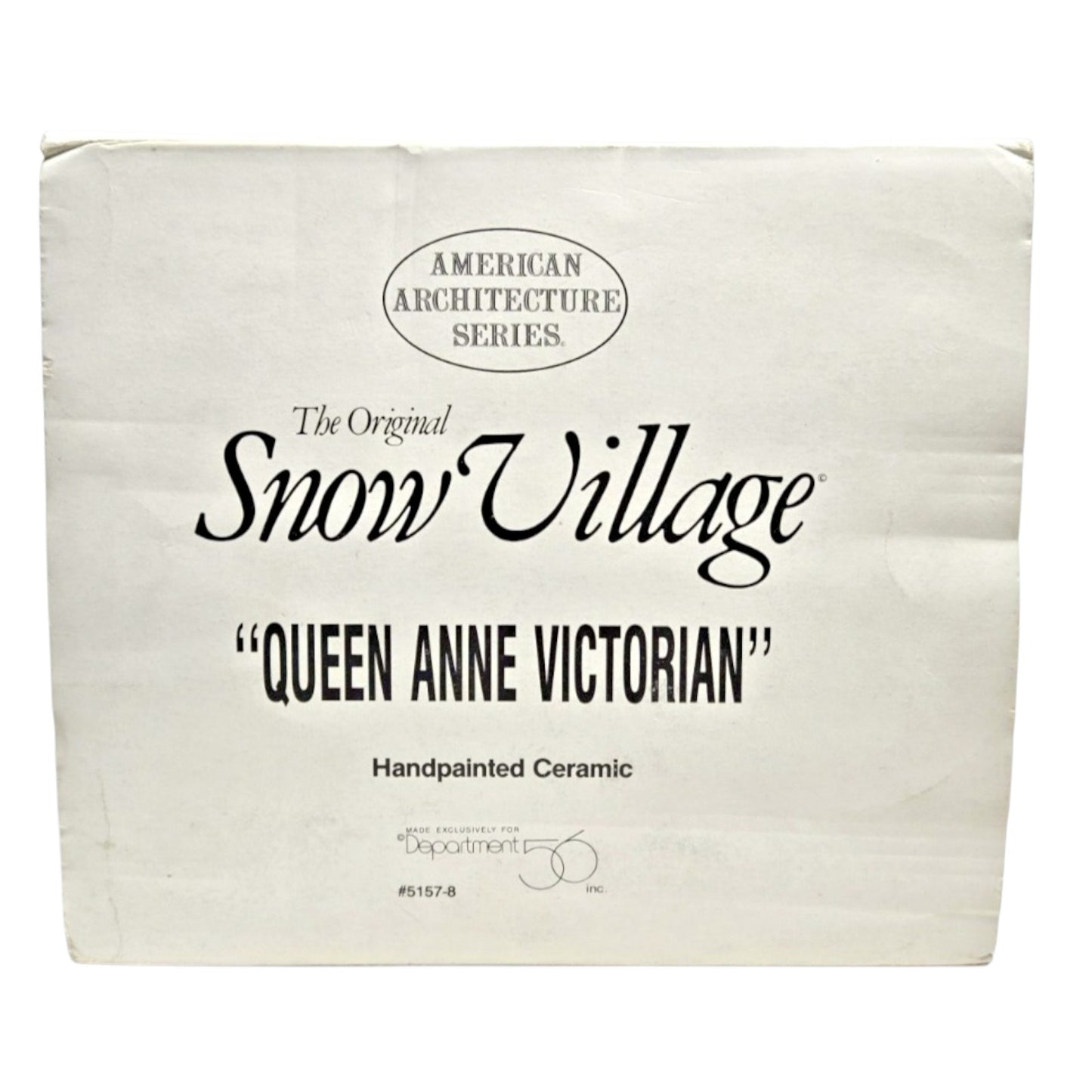 Vintage Queen Anne Victorian - The Original Snow Village (Department 56) 1189809