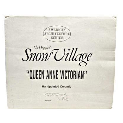 Vintage Queen Anne Victorian - The Original Snow Village (Department 56) 1189809