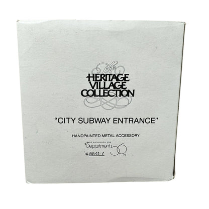 Vintage City Subway Entrance (Department 56) 1330031