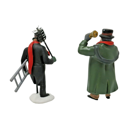 1990 Town Crier & Chimney Sweep (Set of 2) (Department 56)