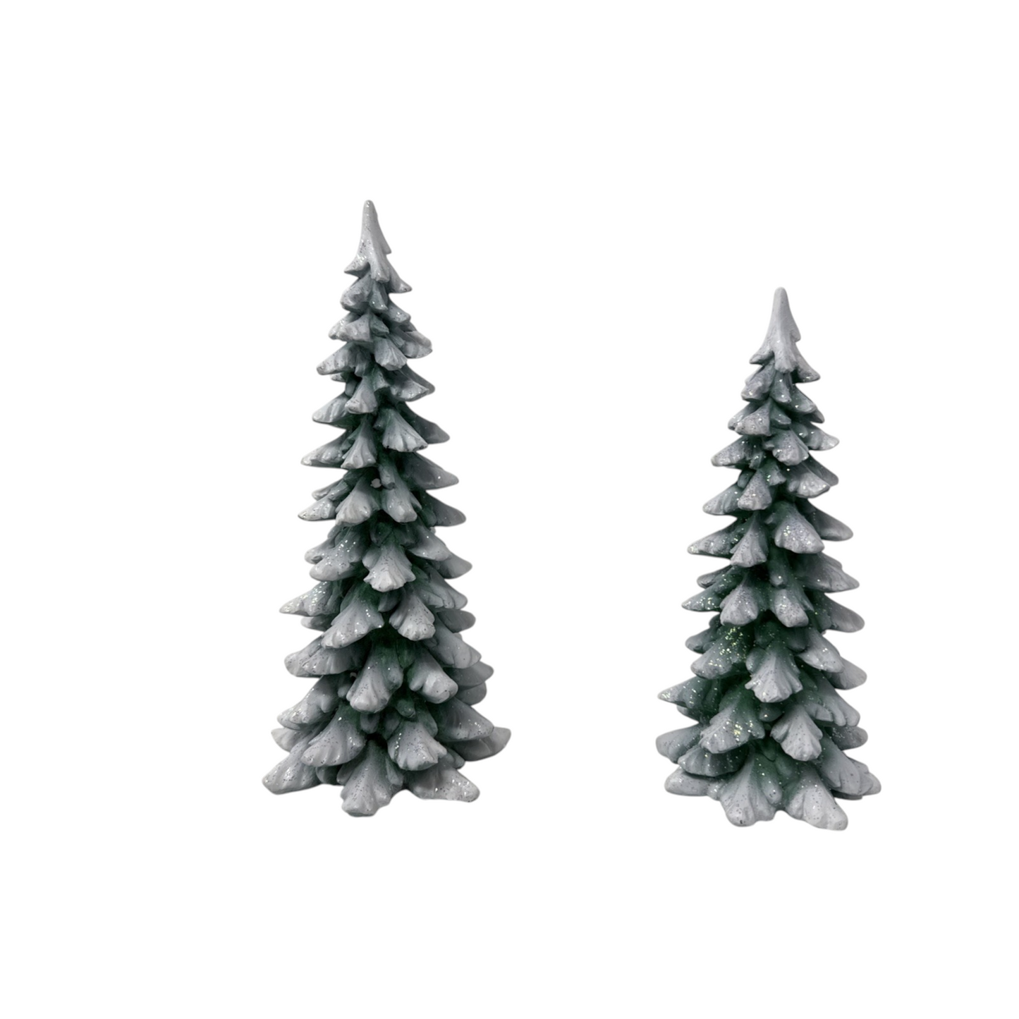 1997 “Wintergreen Pines (Set of 2)” – Village Accessories Series (Department 56 Item #52661)