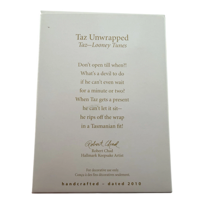 2010 Taz Unwrapped (Looney Tunes)