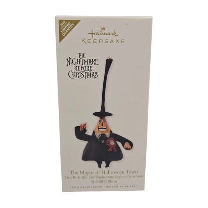 2010 The Mayor of Halloween Town Hallmark Ornament (Tim Burton's The Nightmare Before Christmas) QXE3006