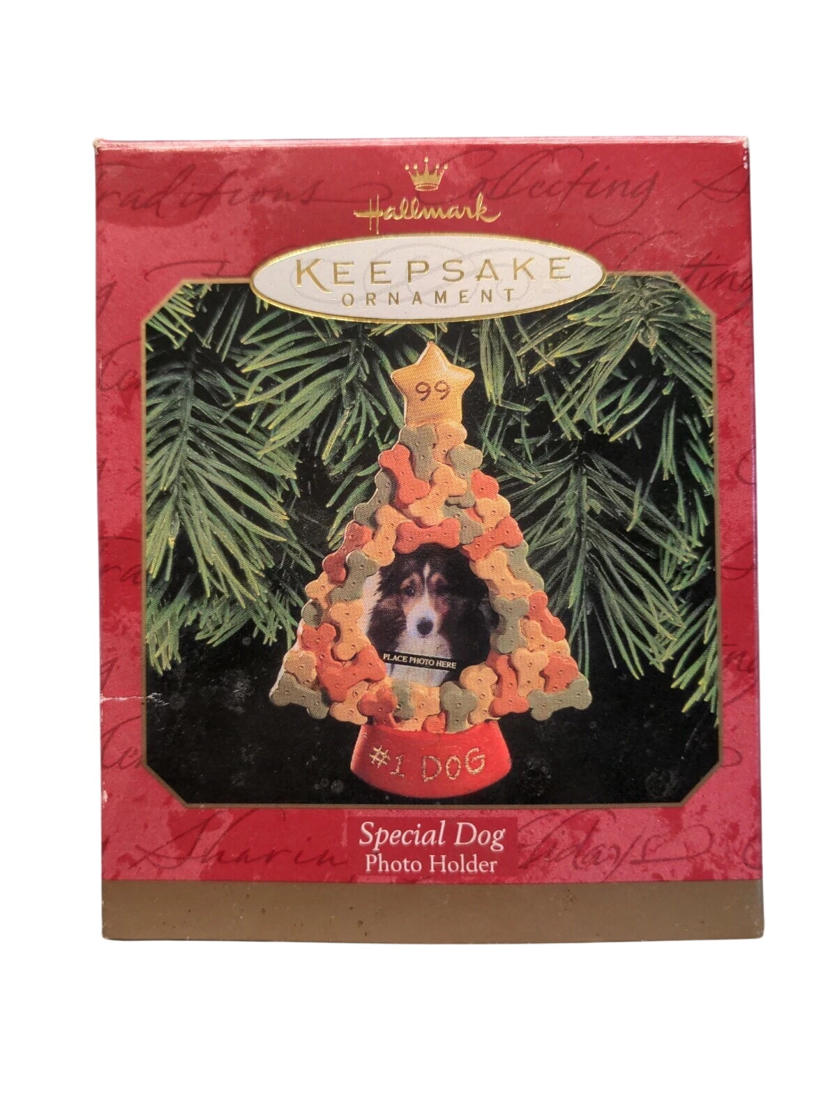 1999 Special Dog Hallmark Ornament (Photo Holder) QX6767