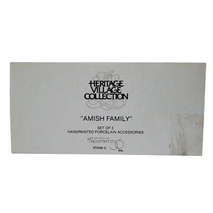 Vintage Amish Family (Department 56) 5948-0