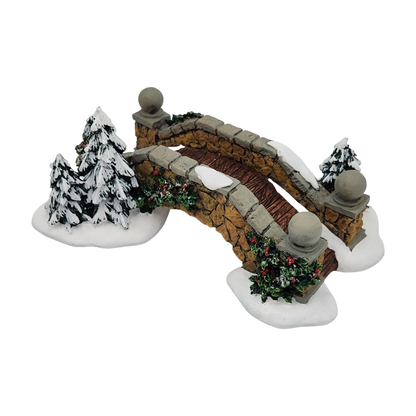 1997 Stone Footbridge – Village Accessories (Department 56) Item #52646