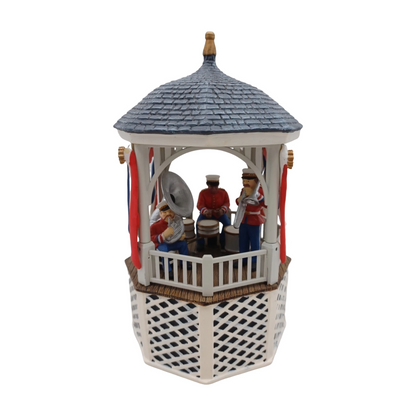 1990 Stars and Stripes Forever – Gazebo Music Box (Department 56) 55502