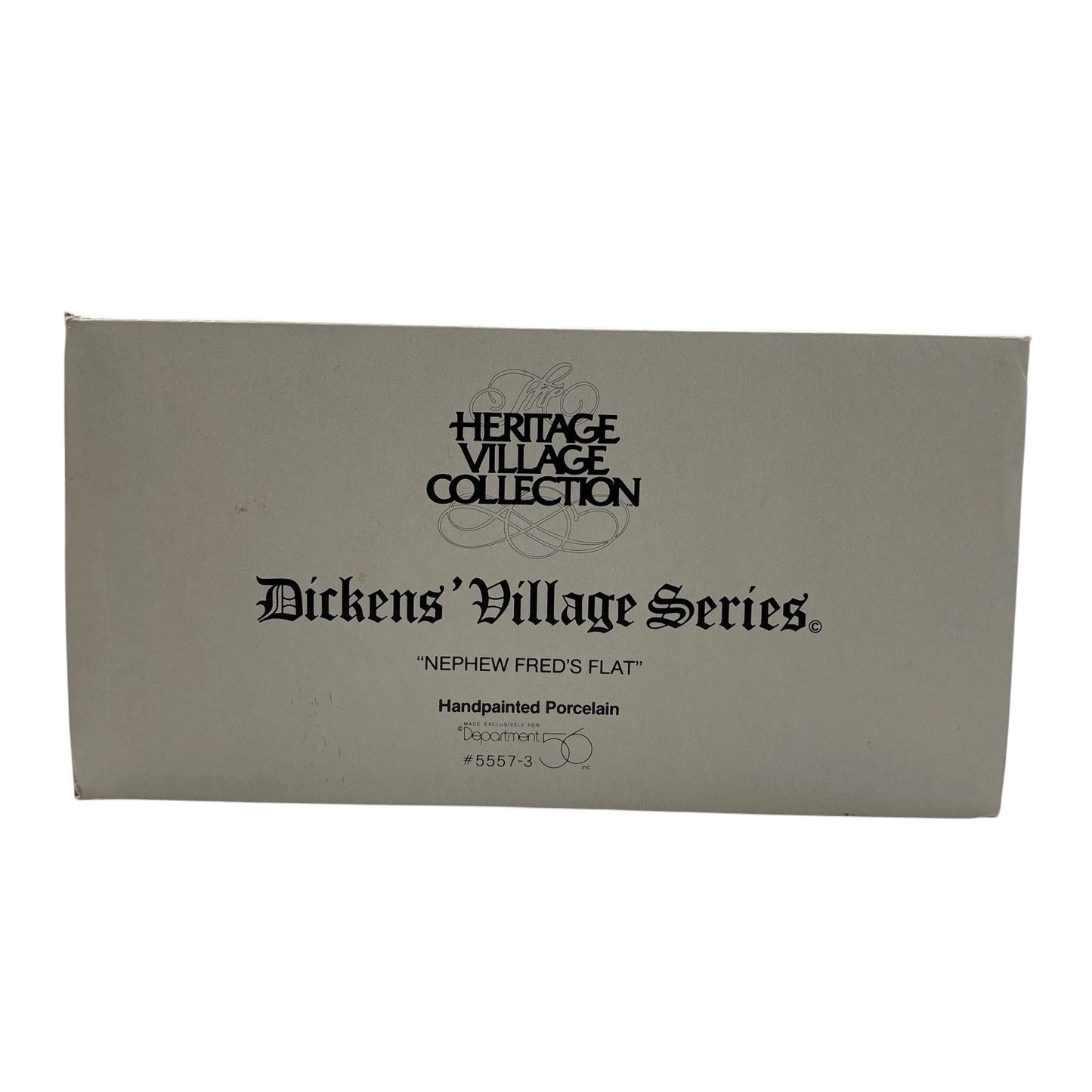 Vintage Nephew Fred's Flat - Dickens' Village Series (Department 56) 1335753