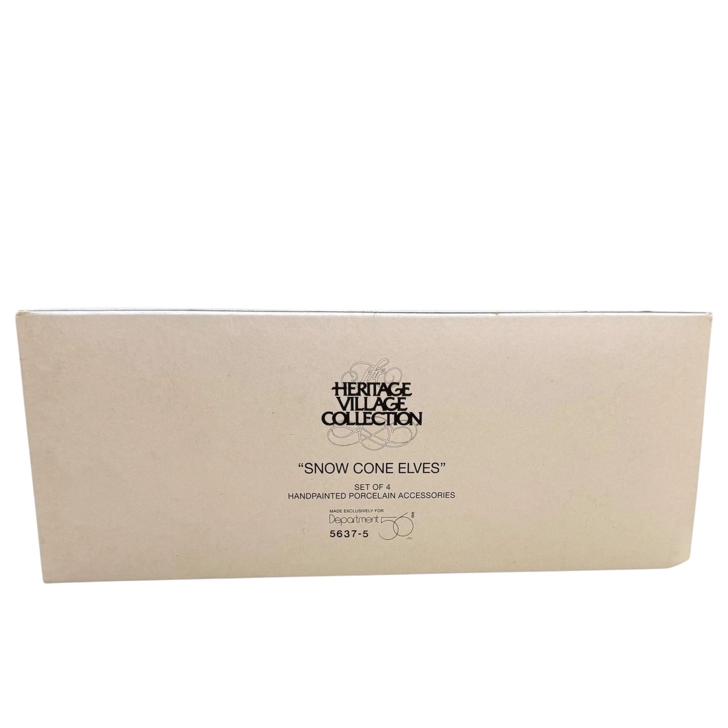 1999 Snow Cone Elves – North Pole Series (Department 56) 1365034