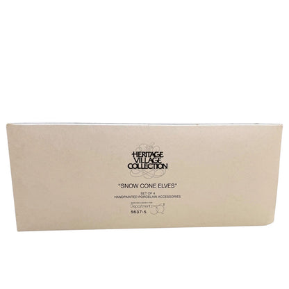 1999 Snow Cone Elves – North Pole Series (Department 56) 1365034